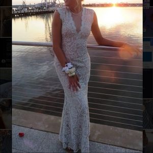 Lace prom dress!